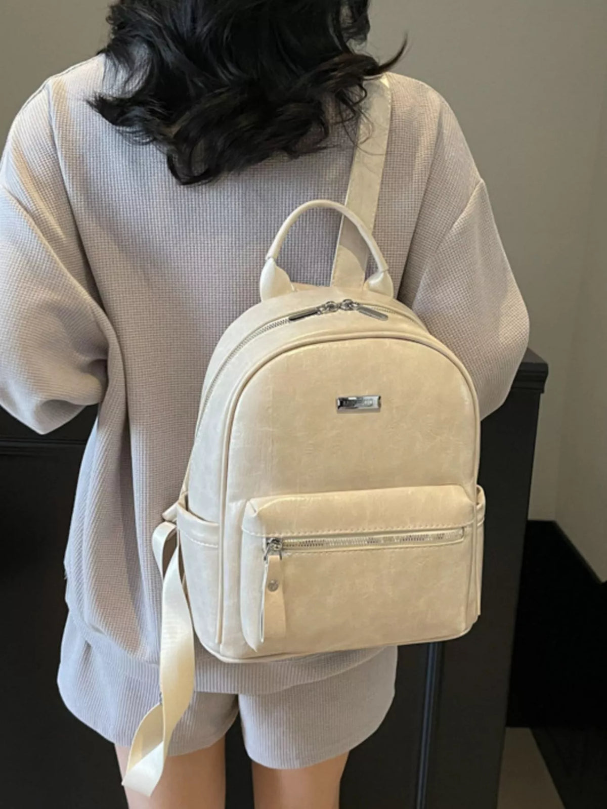 Lightweight Leather Backpack Bag - Lilixa.store