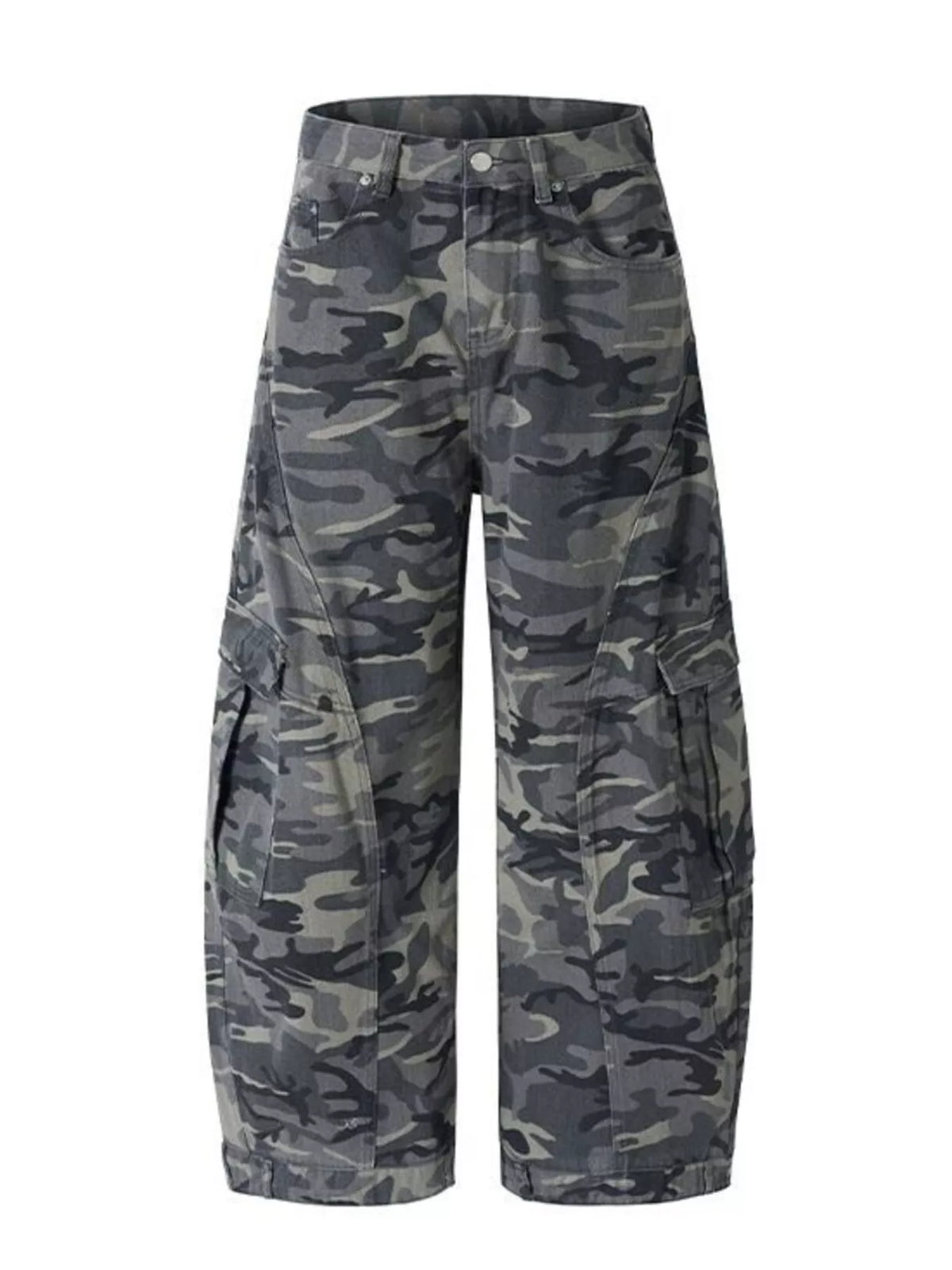 Men's Camouflage Wide Leg Pants, view 6