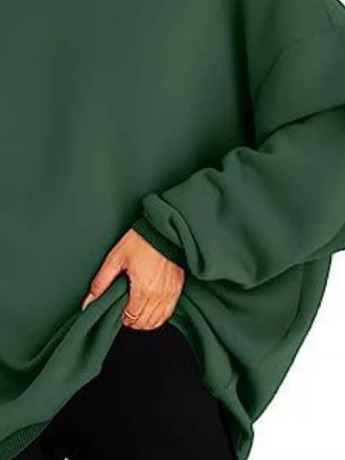 Drop Shoulder Long Sleeve Hoodie, view 10