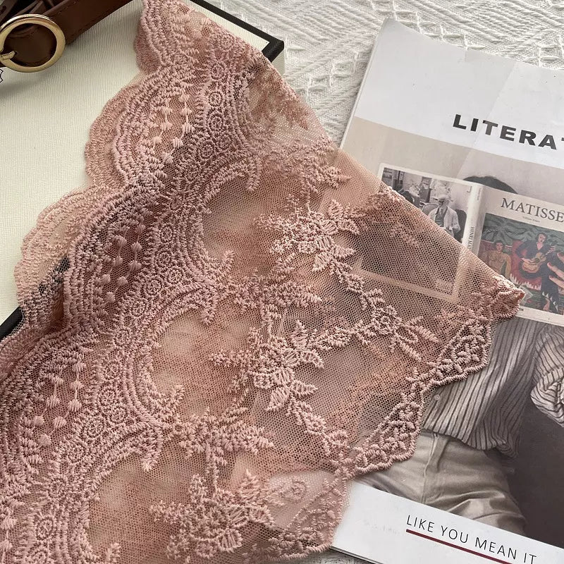 Elegant Lace Sheer Scarf - Lilixa.store