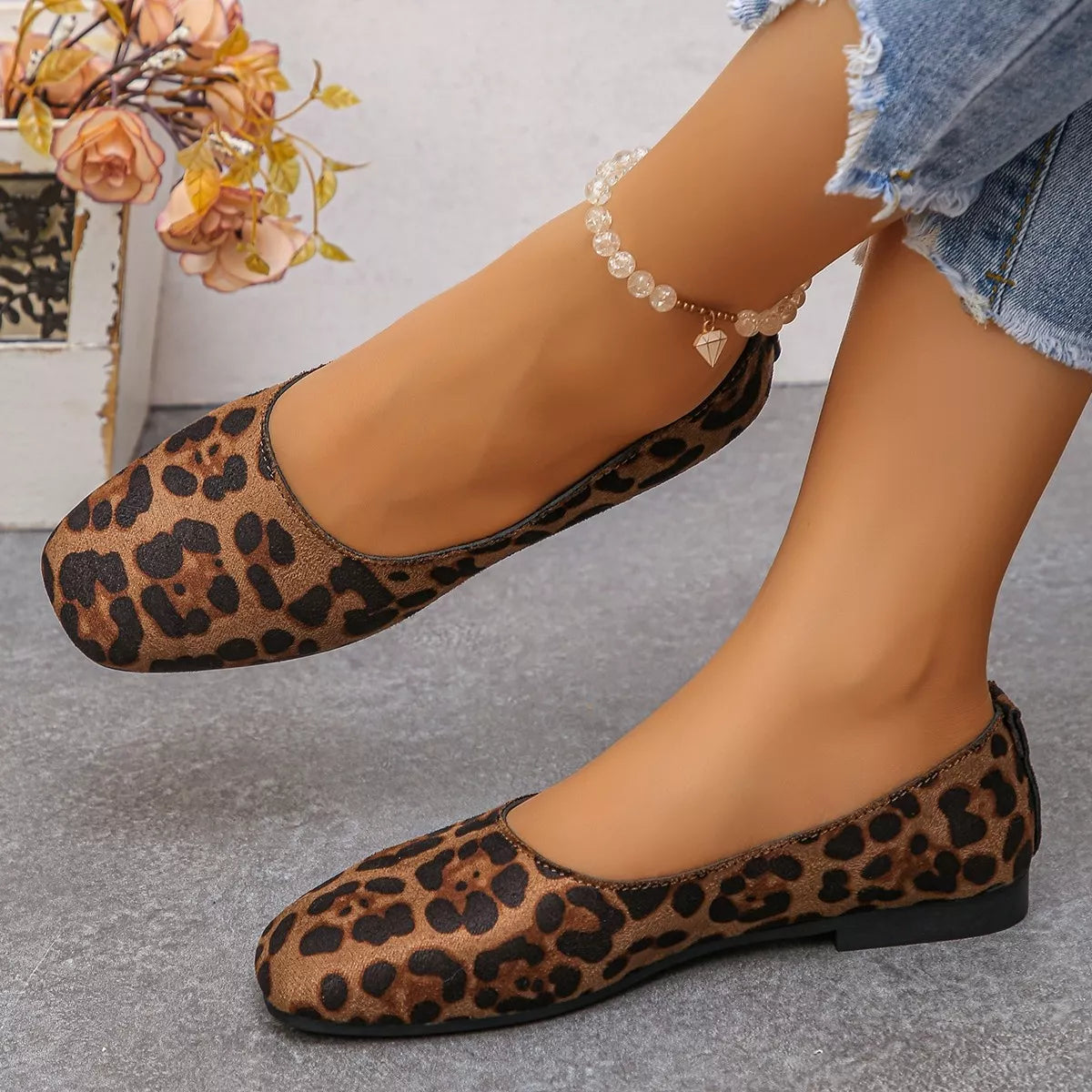 Round Toe Slip-Ons - Lilixa.store