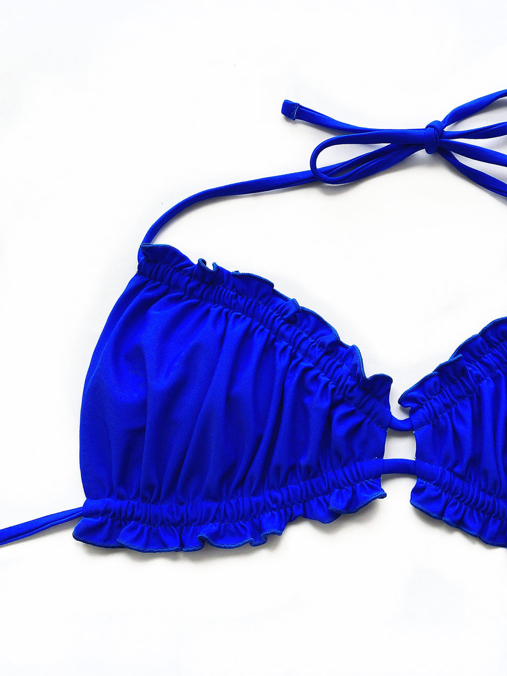 Frill Trill Halter Neck Bikini Set - Lilixa.store