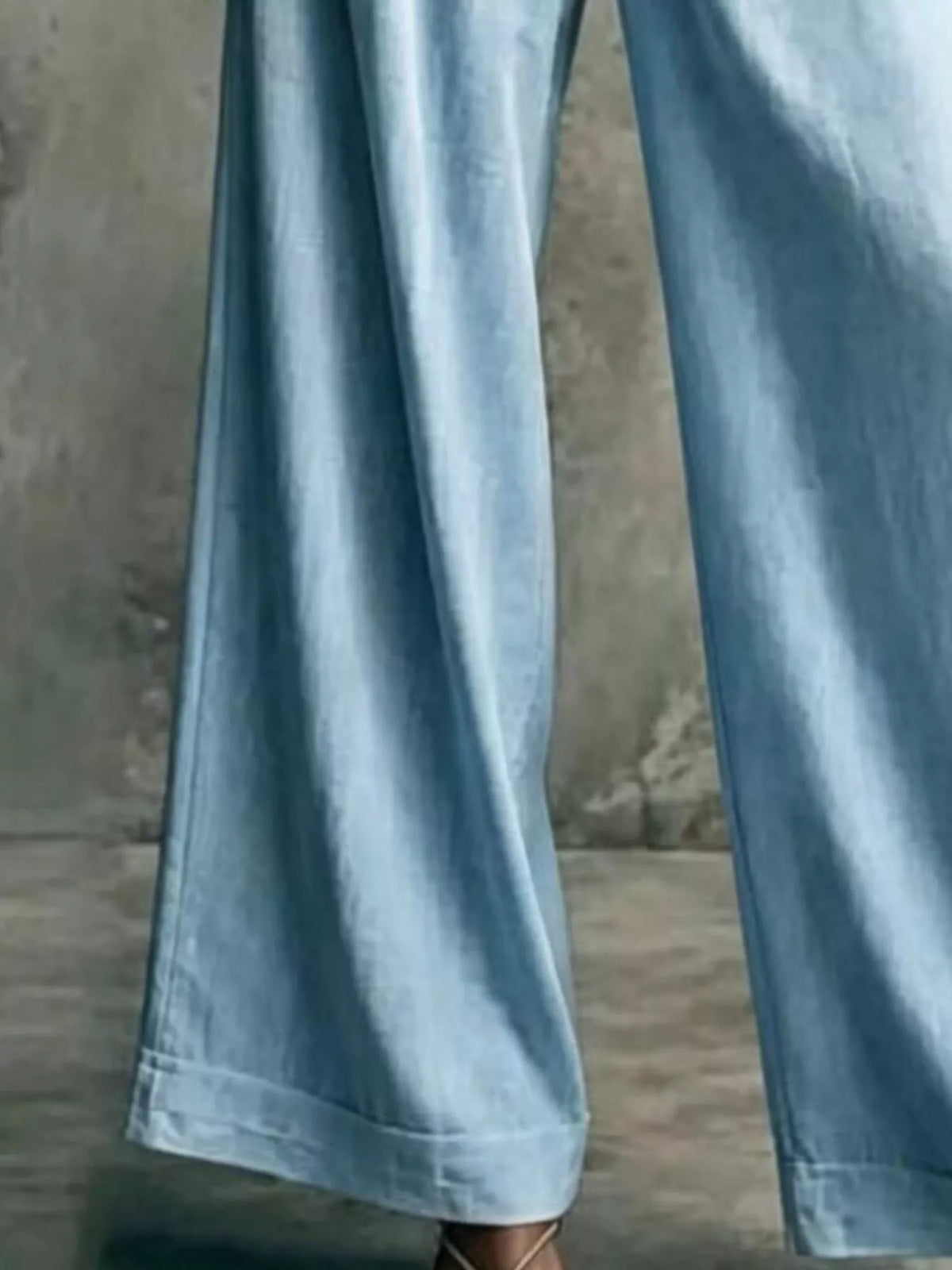 High-Waisted Wide-Leg Pants
