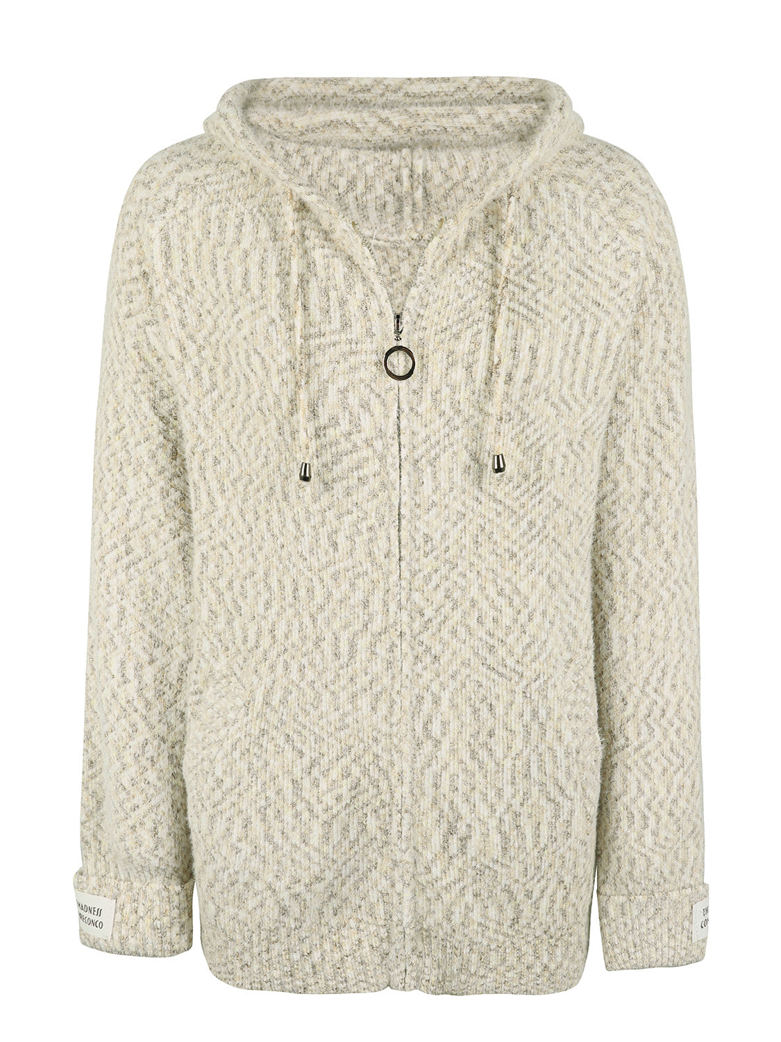 Zip-Up Hooded Sweater, view 6