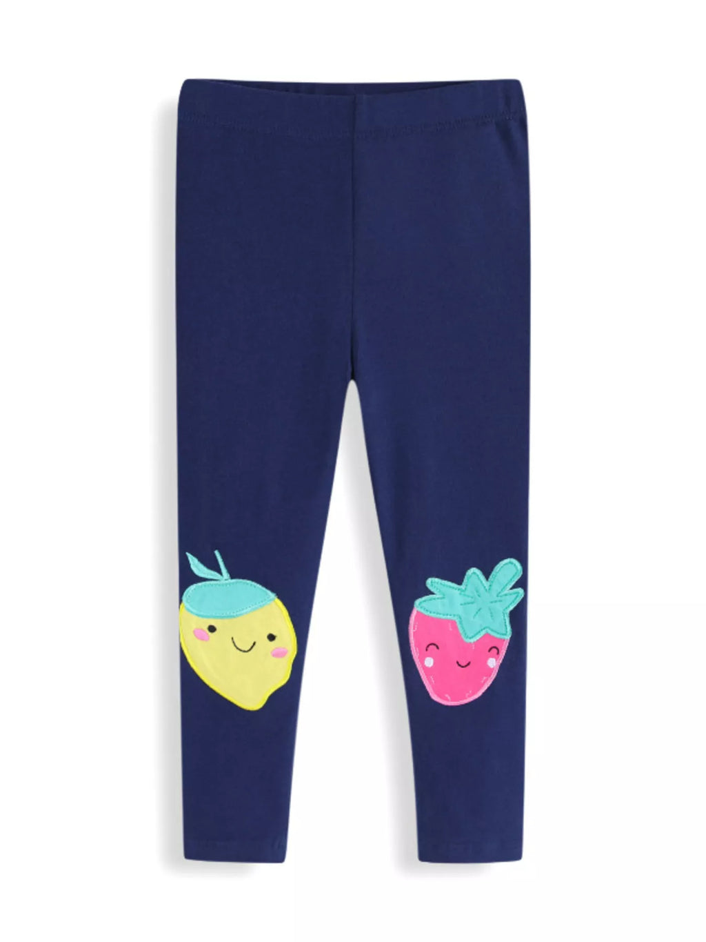 Children's Fruit Applique Knit Leggings - Lilixa.store