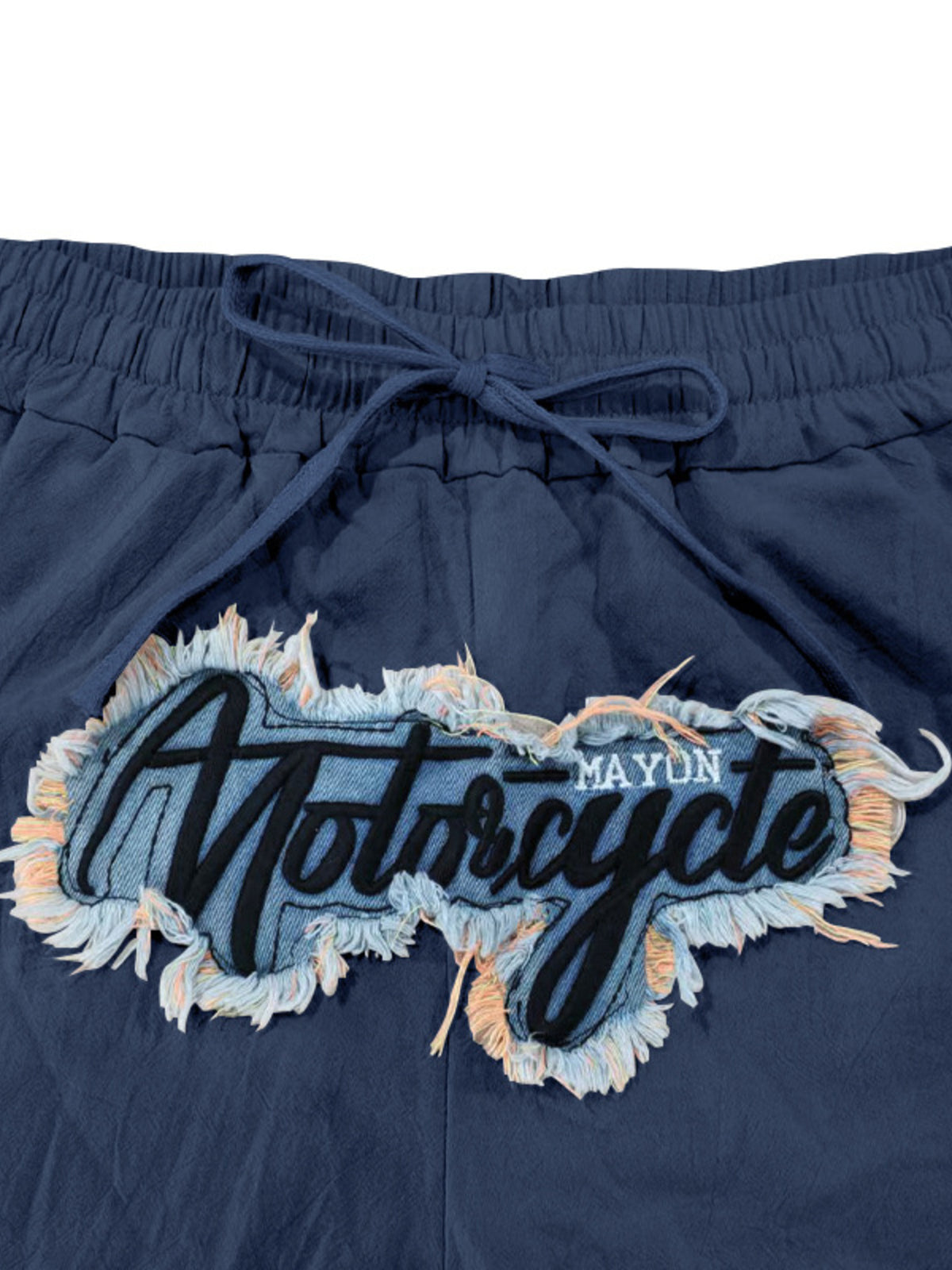 Men's Full Size Drawstring Letter Casual Pants Plus Size, view 11