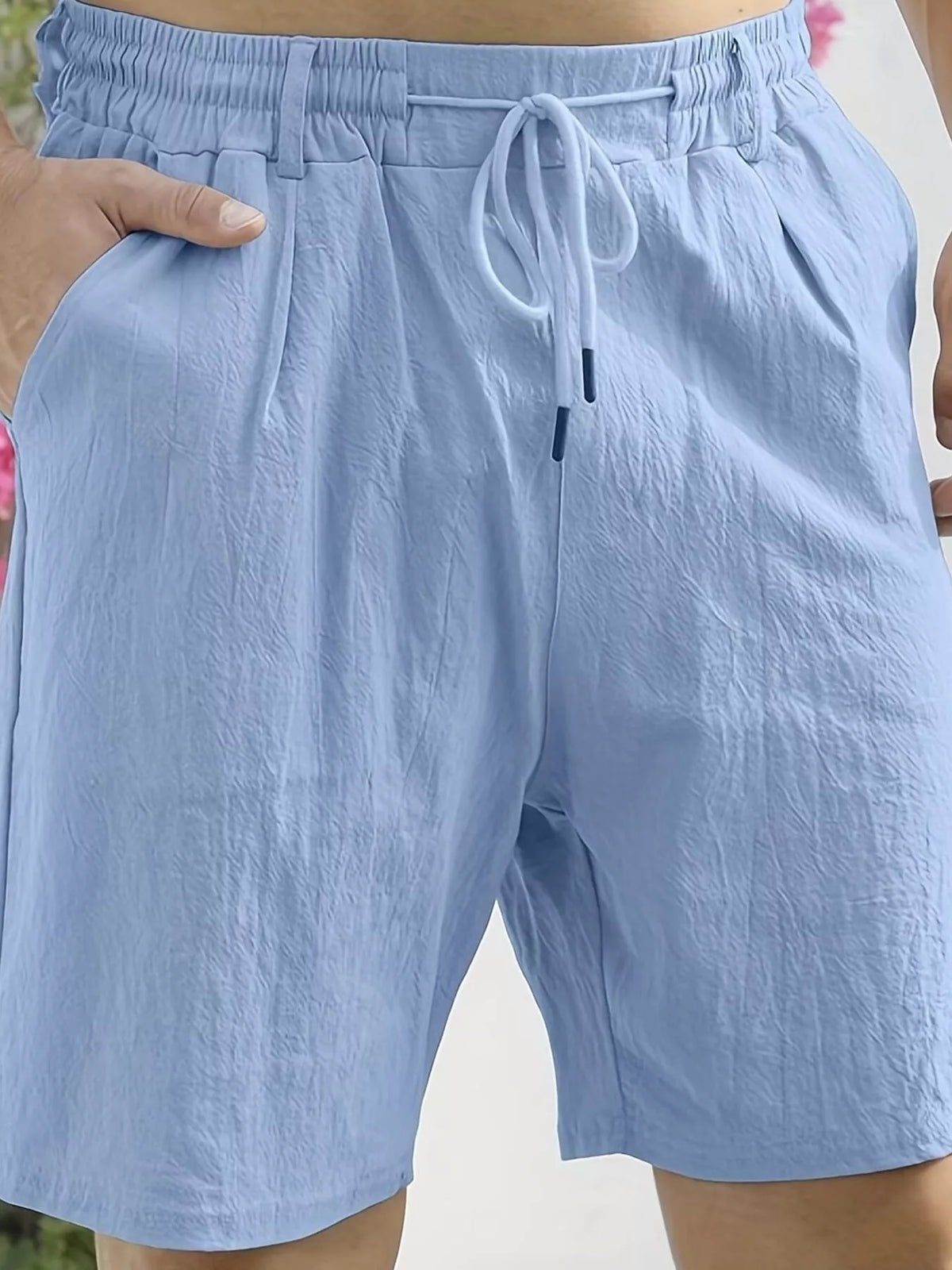 Men' Full Size Lightweight Drawstring Shorts Plus Size