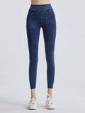 Wide Waistband Sports Leggings - Lilixa.store