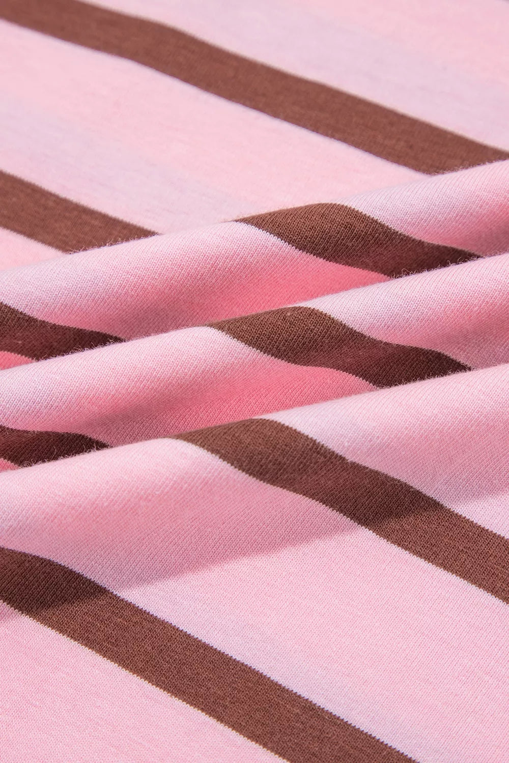 Stripe Striped Long Sleeve Collar Shift Top - Lilixa.store