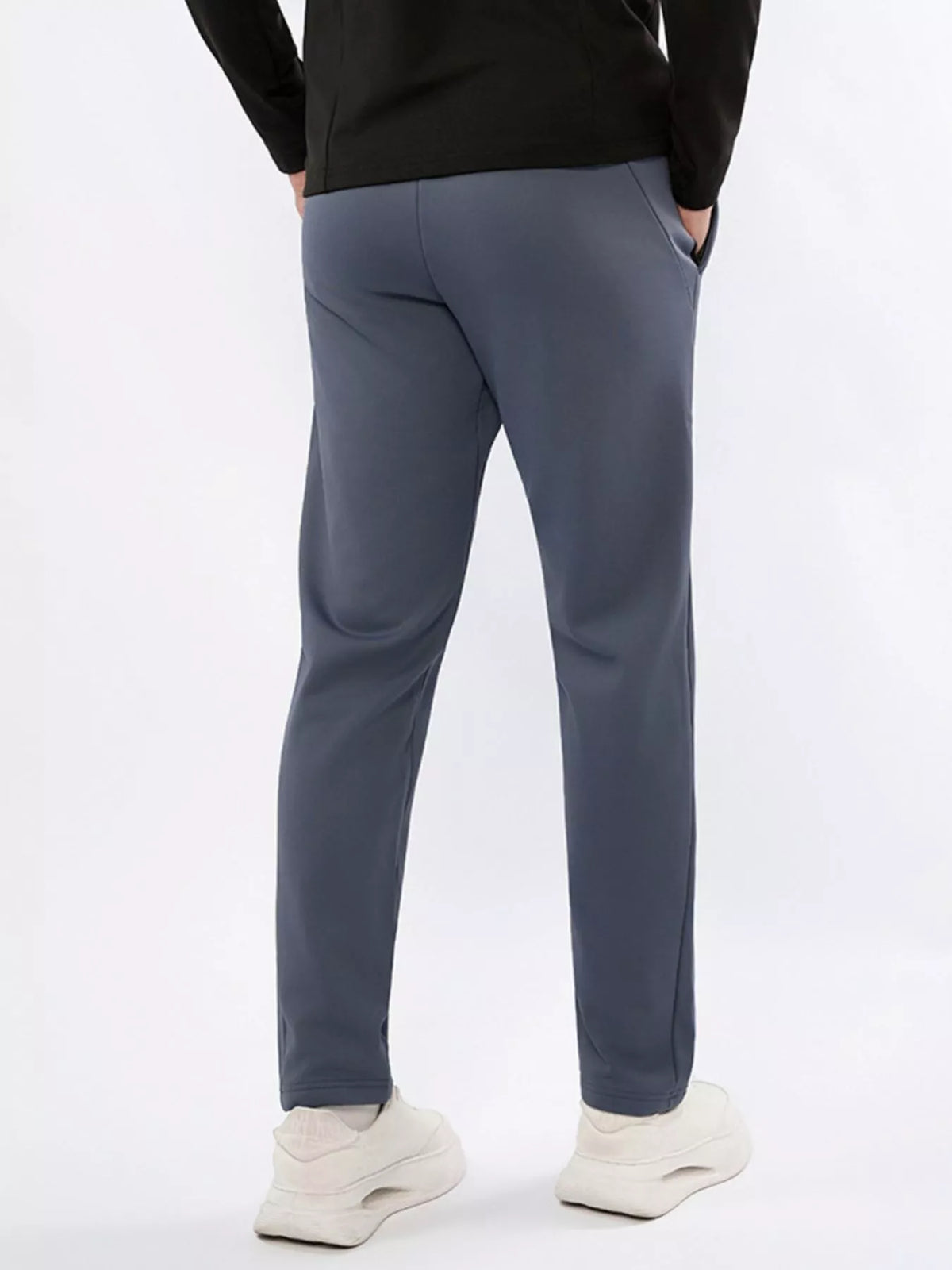 Men's Plus Size Casual Straight-Leg Pants, view 2