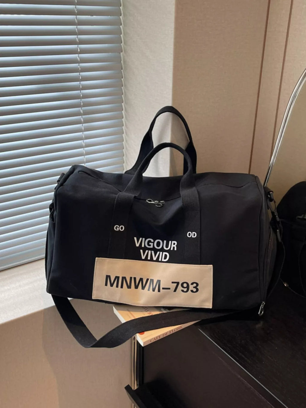 Letter Nylon Travel Bag - Lilixa.store