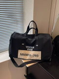 Letter Nylon Travel Bag - Lilixa.store