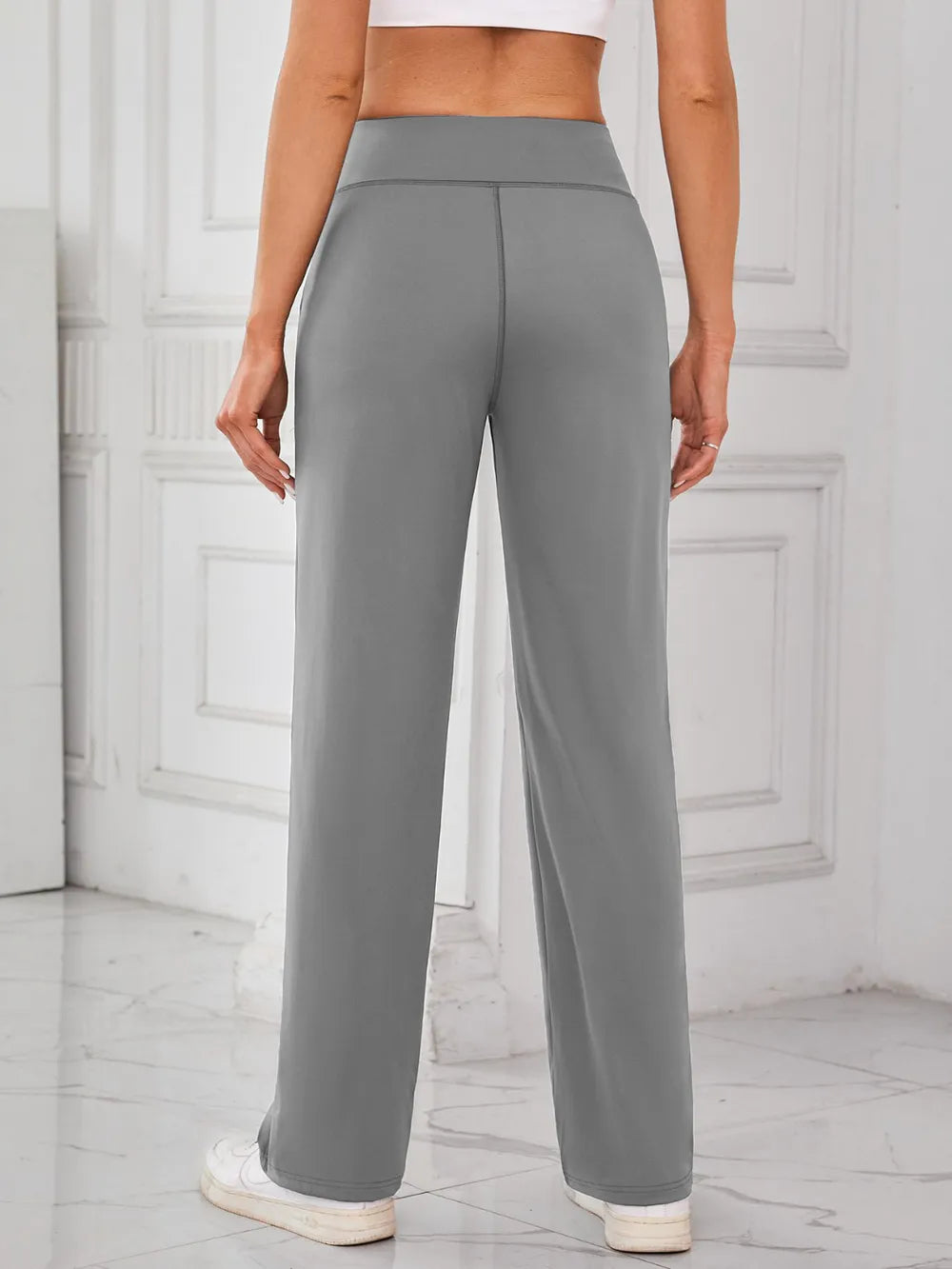Lovelet High Waist Active Pants with Pockets - Lilixa.store