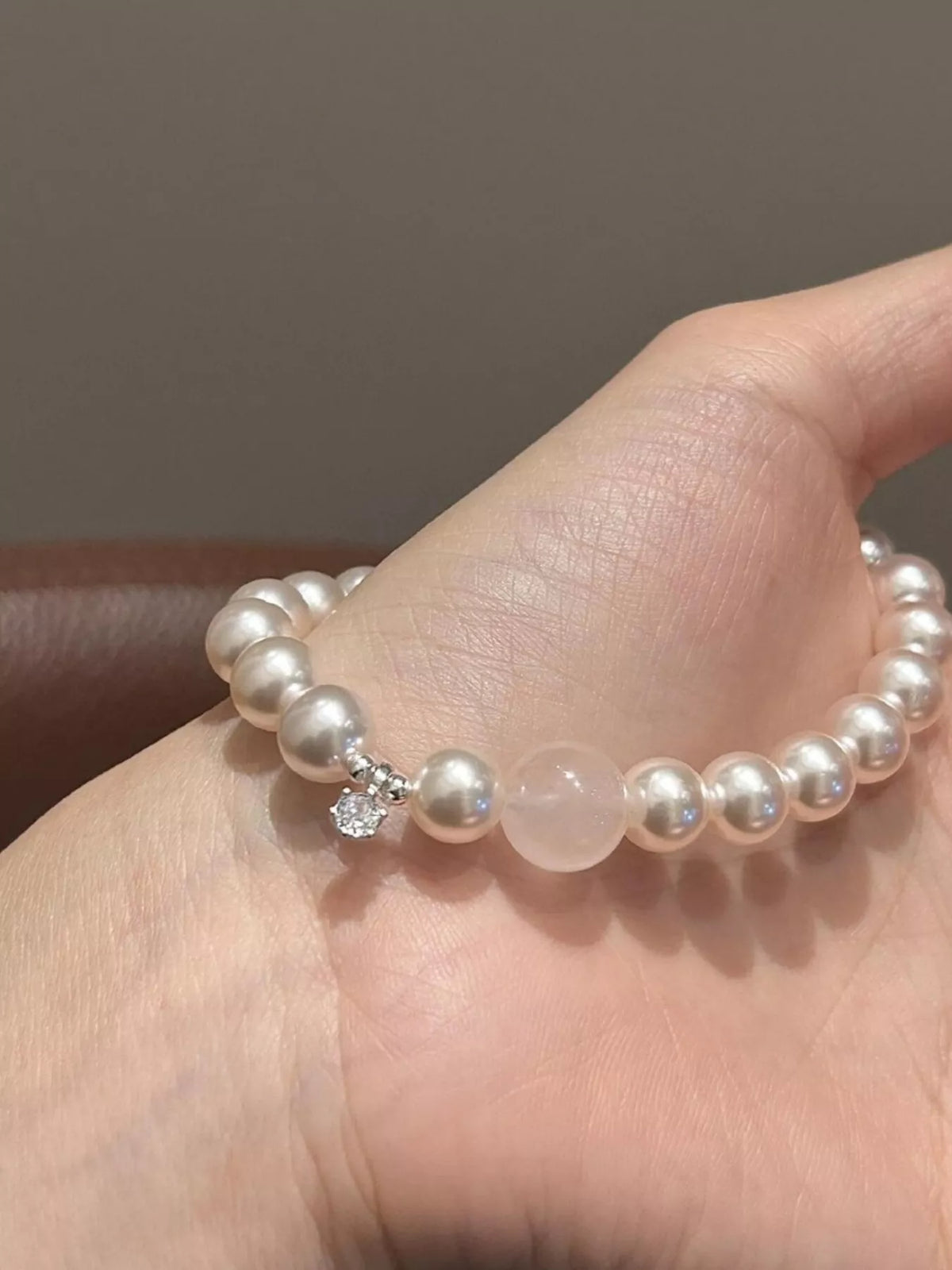 Pearl & Crystal Zircon Bracelet - Lilixa.store