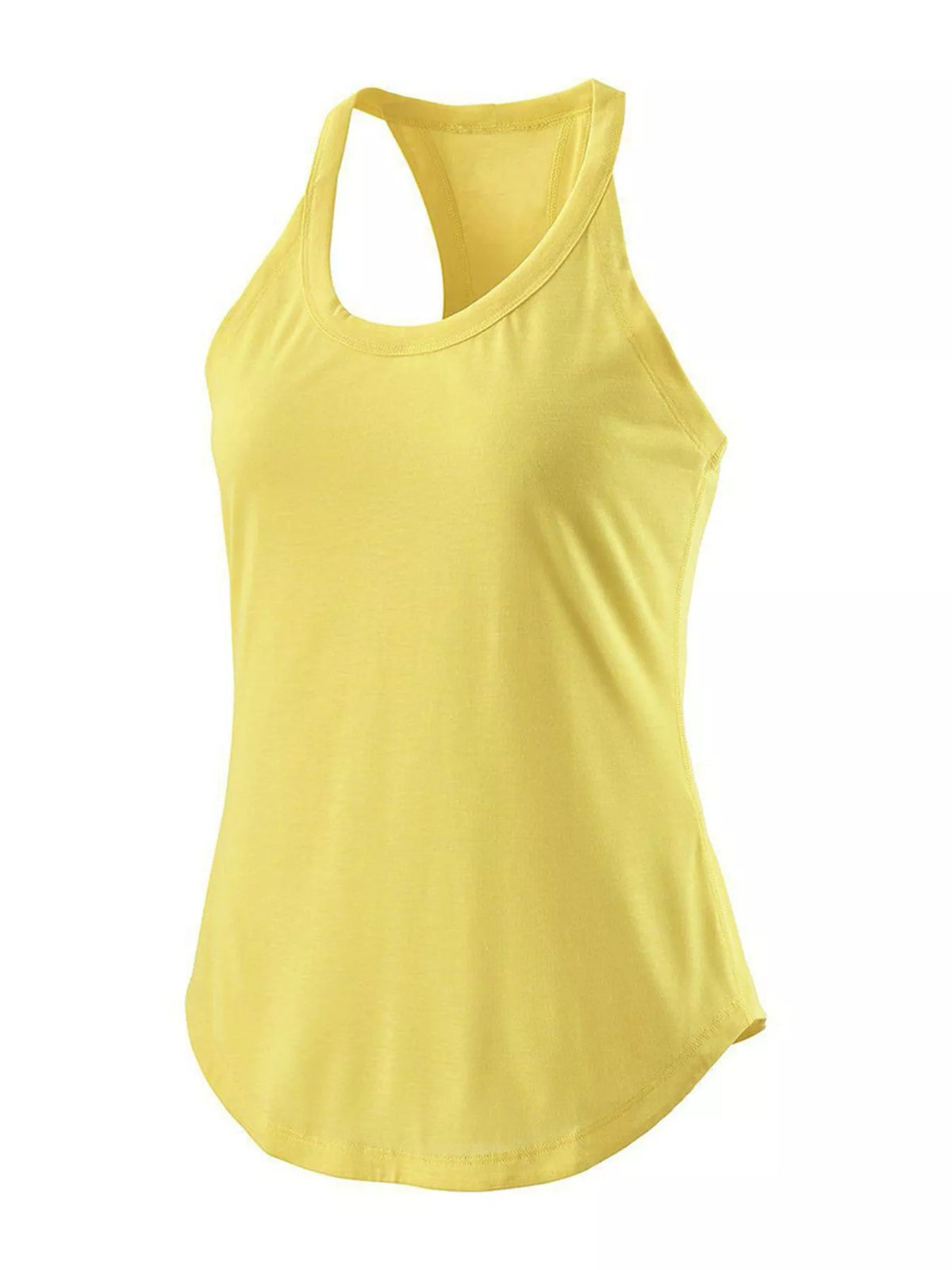Round Neck Active Tank - Lilixa.store