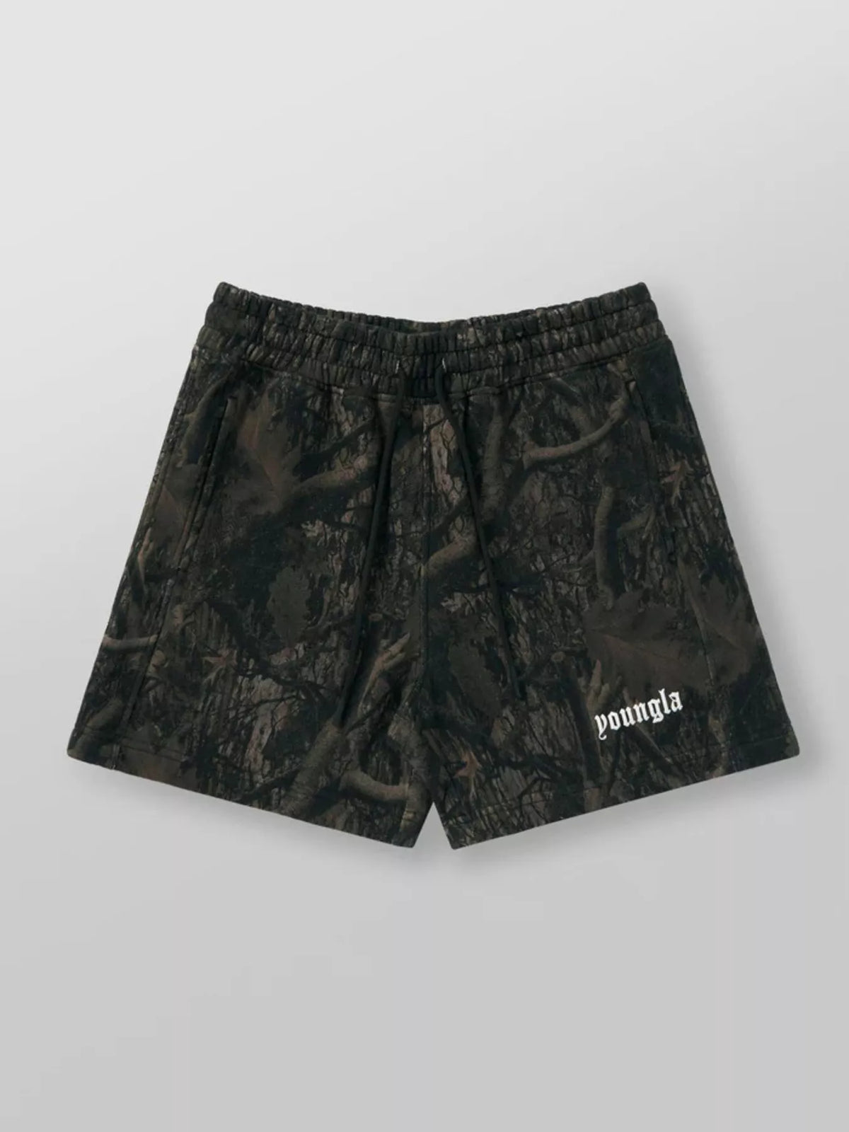 Men's Full Size Drawstring Shorts with Pockets Plus Size