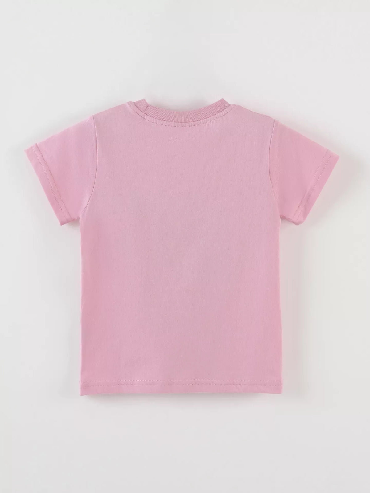 Children's Cat Graphic Round Neck T-Shirt - Lilixa.store