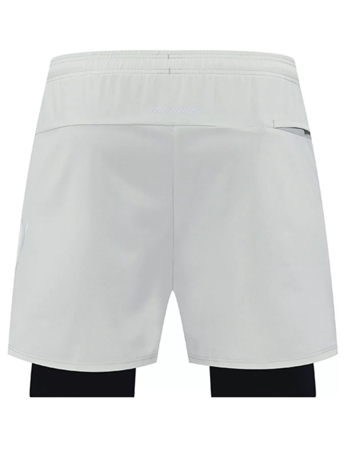 Men's Plus Size Elastic Waist Active Shorts, view 5