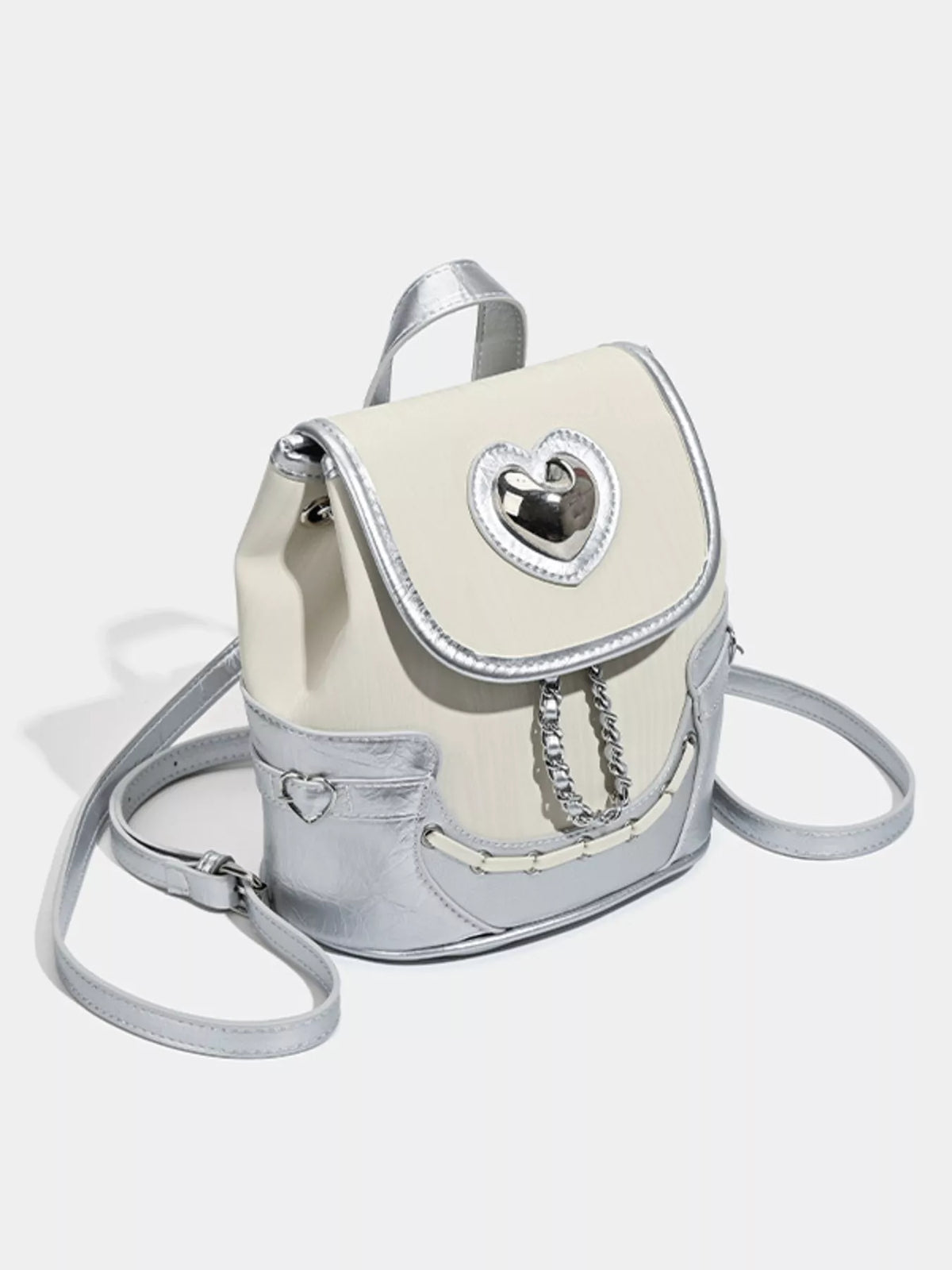 Heart Flap Backpack Bag - Lilixa.store