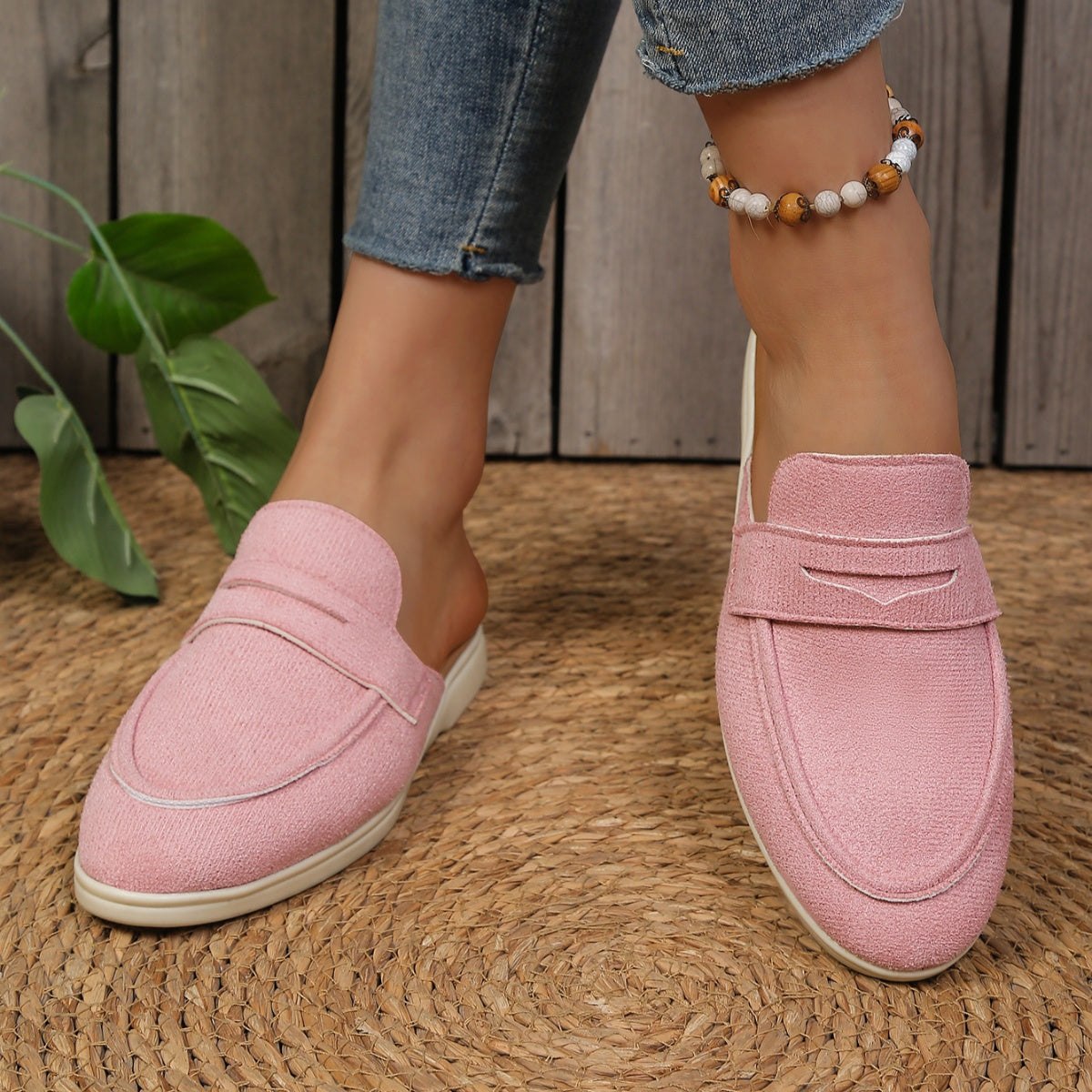 Round Toe Slip-Ons, view 13
