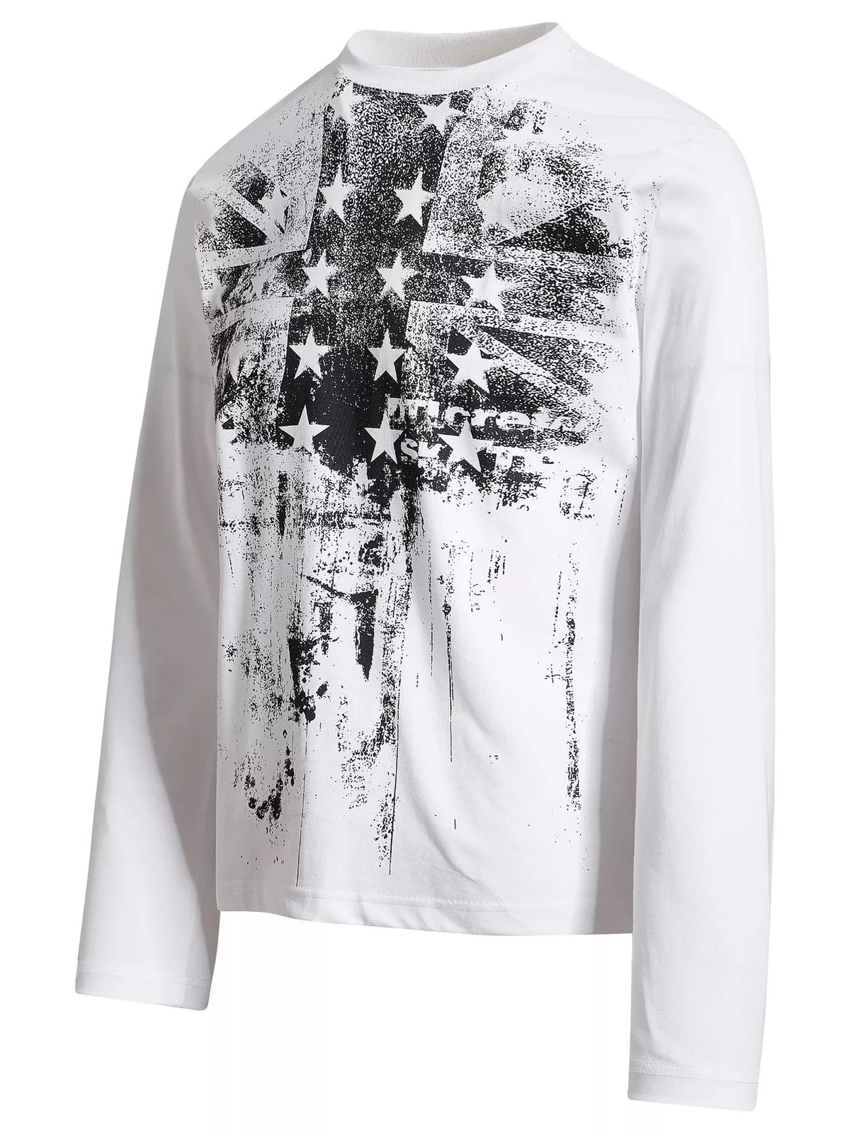 Men's America Flag Graphic Long Sleeve T-Shirt