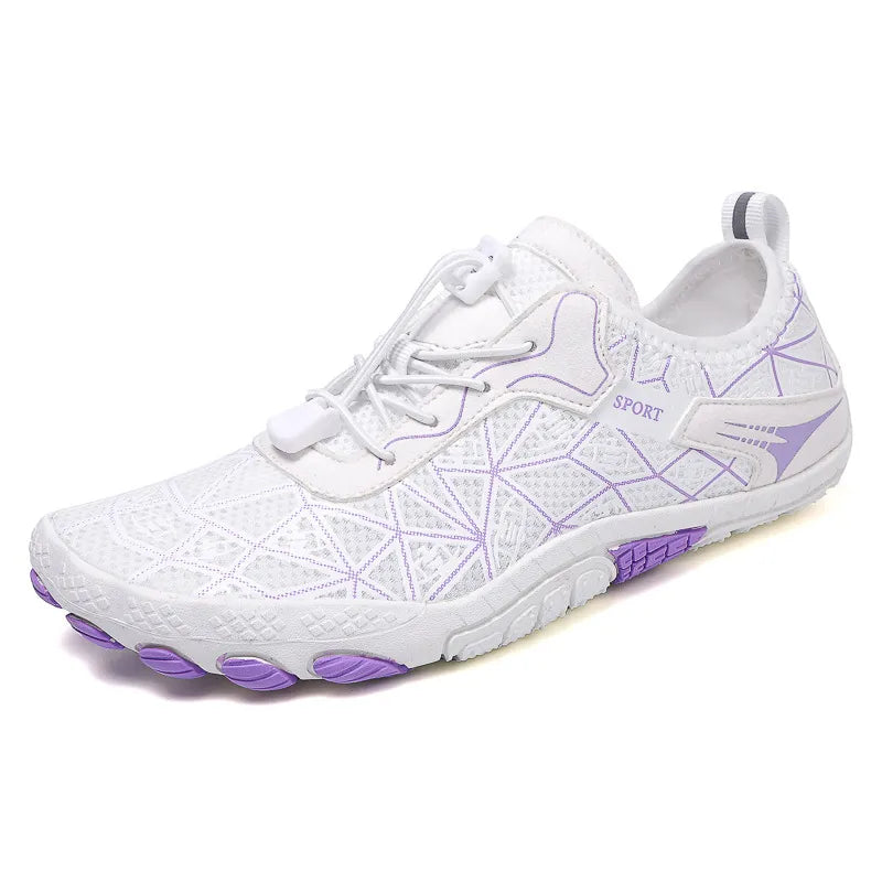 Elastic Lock Laces Mesh Contrast Breathable Athletic - Lilixa.store