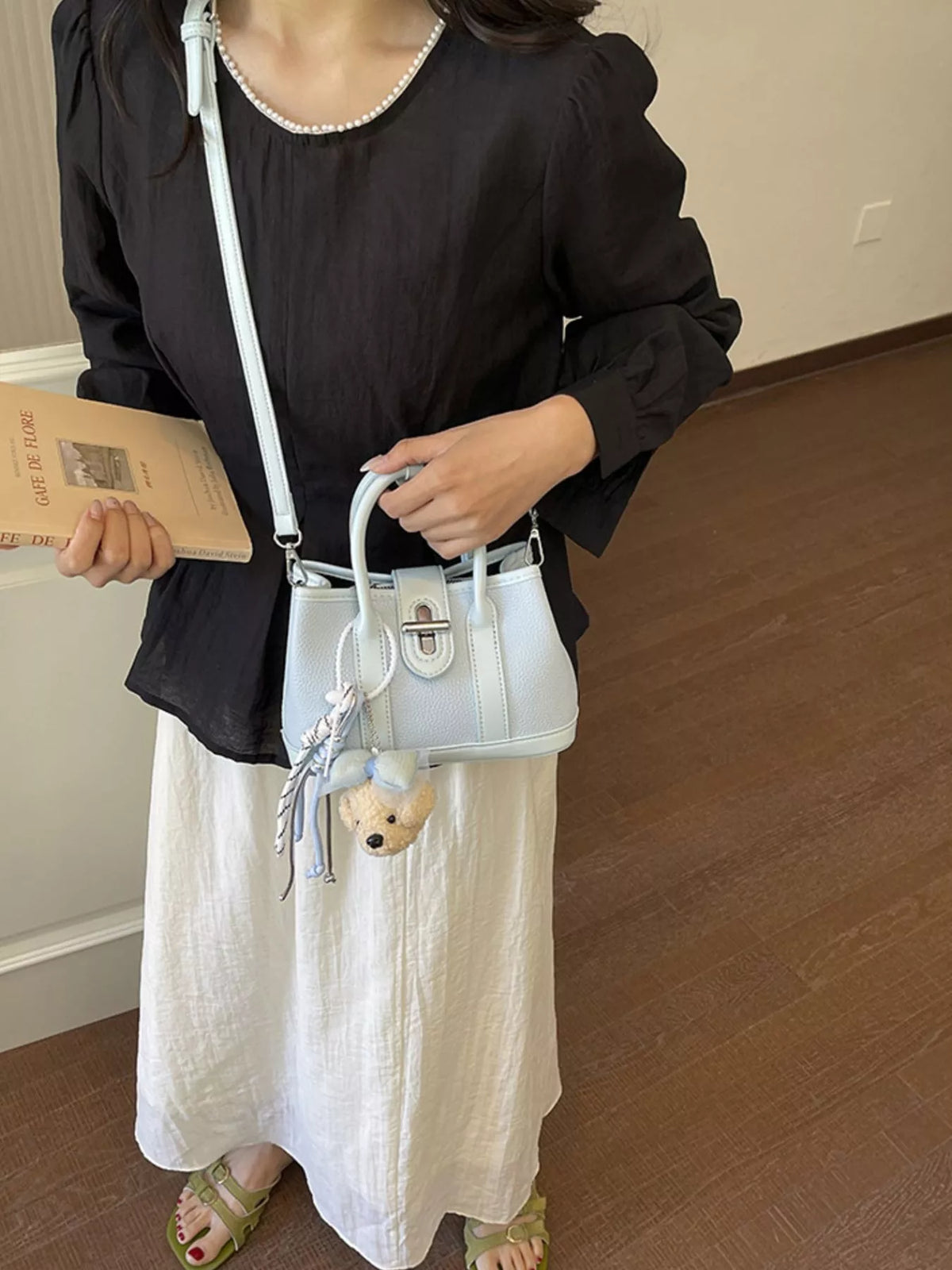 Top Handle Crossbody Bag
