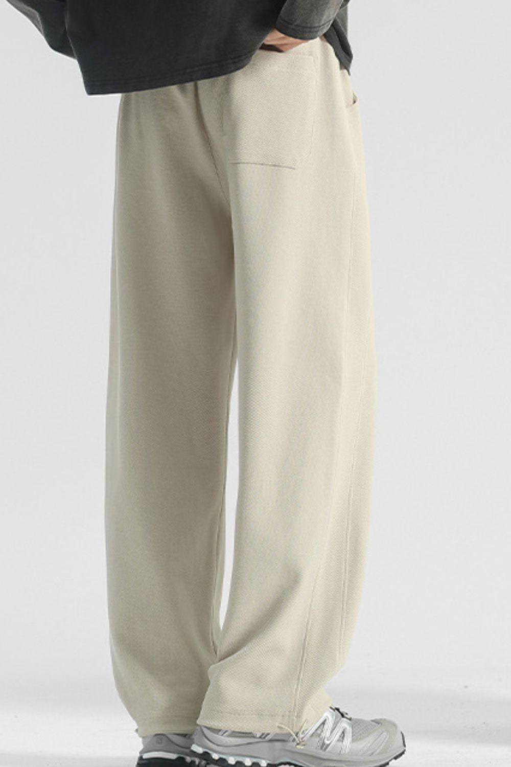 Men's Plus Size Casual Loose Fit Drawstring Sweatpants, view 2