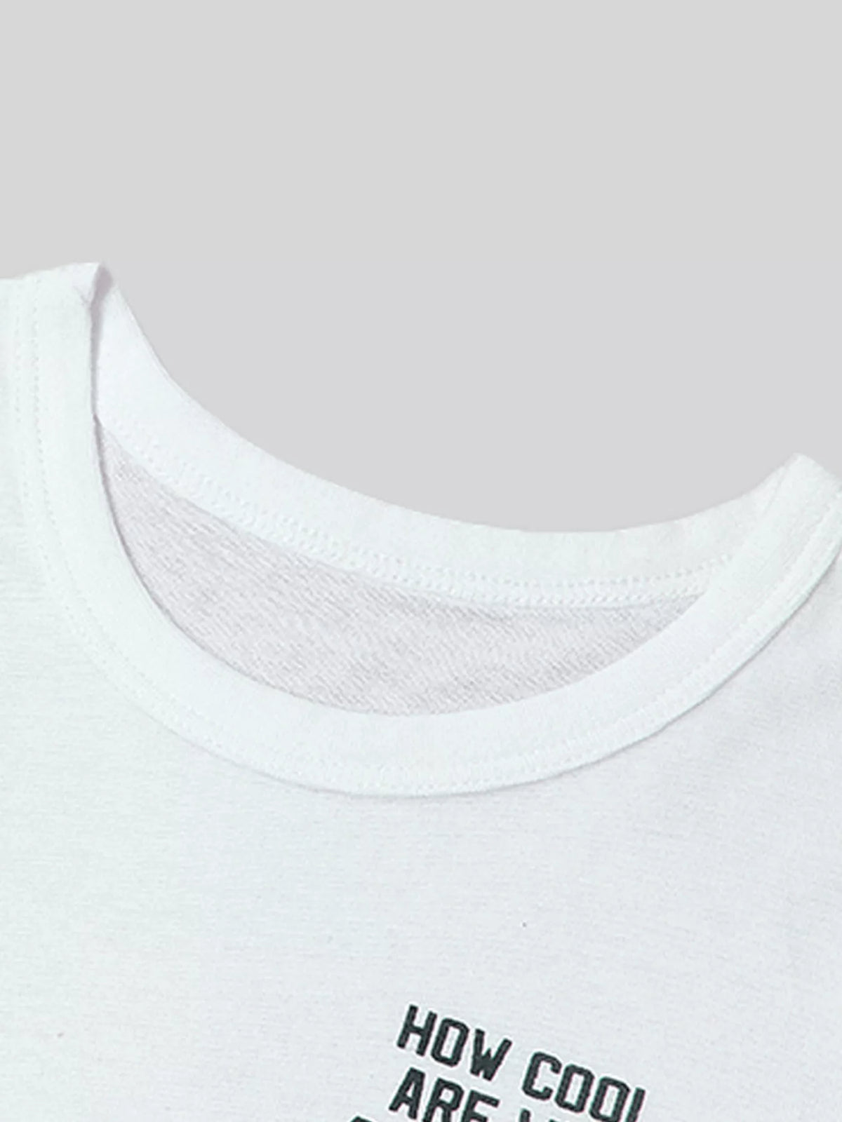 Children's Cartoon Animal Graphic Round Neck T-Shirt - Lilixa.store