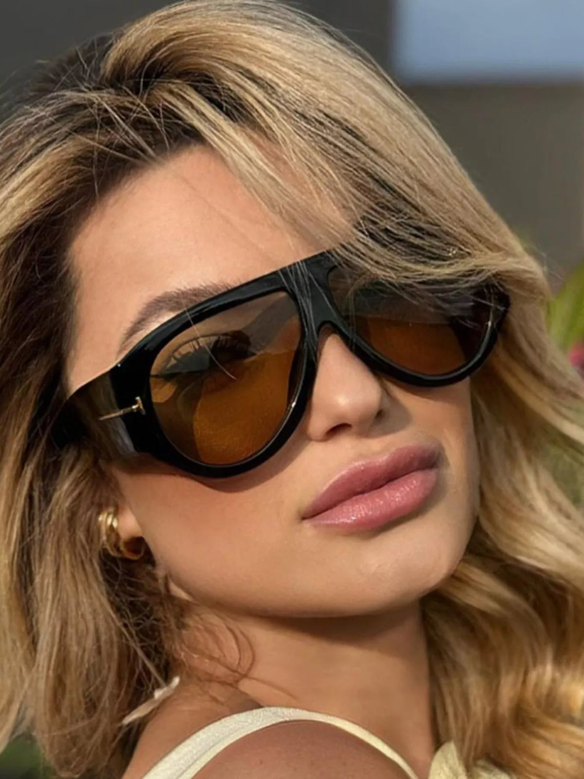 Gradient Lenses Oversized Sunglasses - Lilixa.store