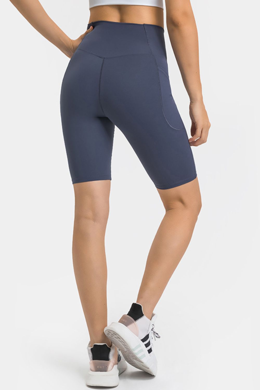 Millennia High Waist Biker Shorts with Pockets - Lilixa.store