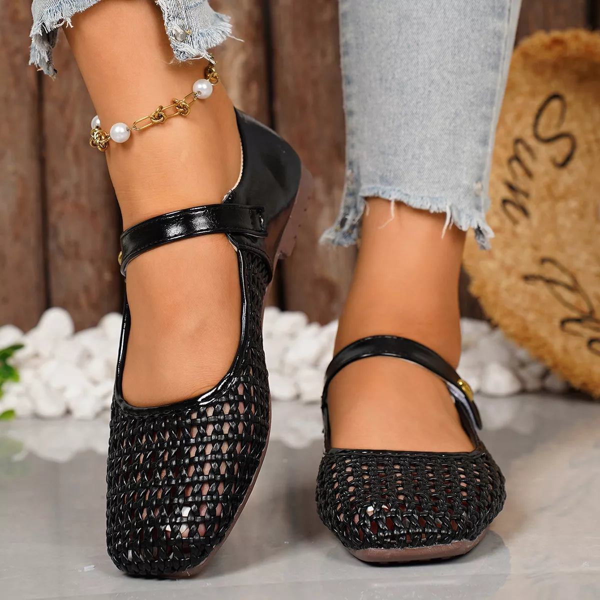 Square Toe Slip-Ons - Lilixa.store