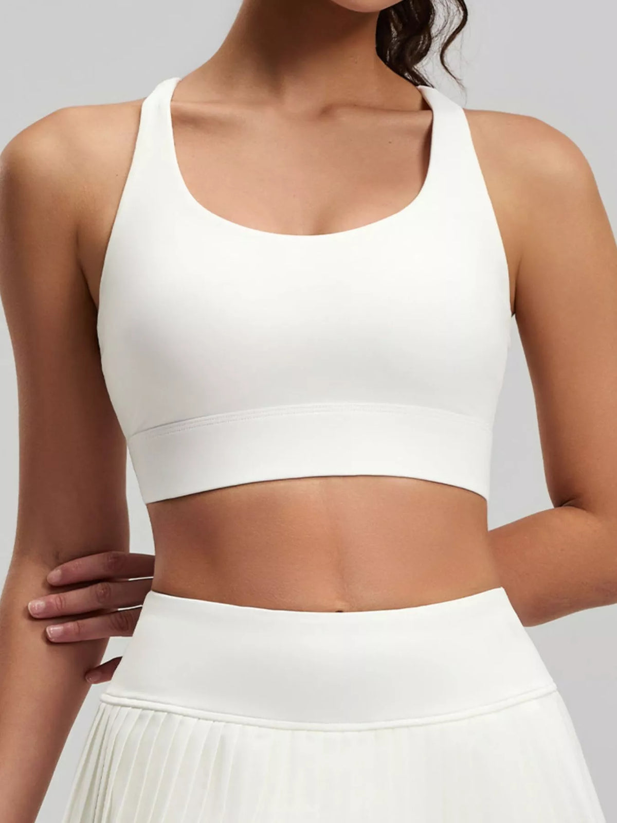 Scoop Neck Active Bra