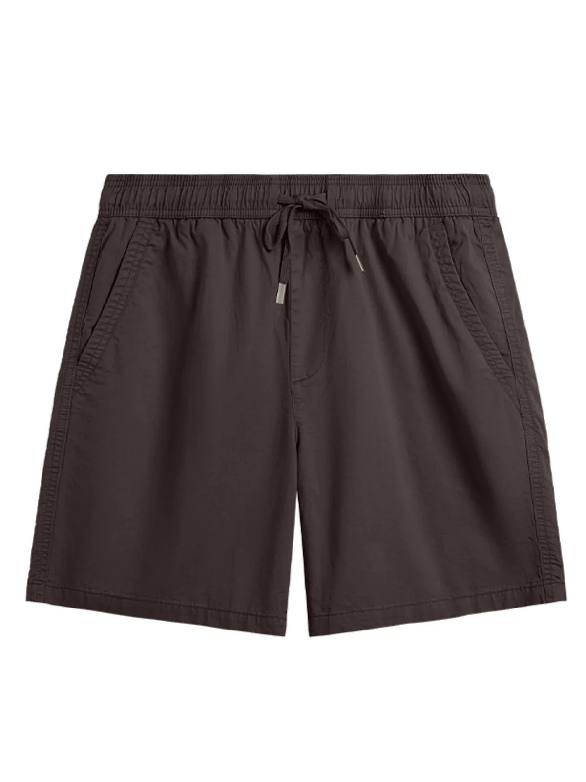 Men's Drawstring Lightweight Shorts in Coffee