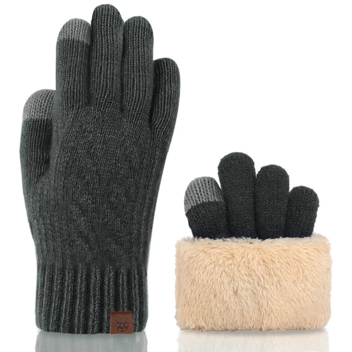 Warm Touchscreen Knit Gloves - Lilixa.store