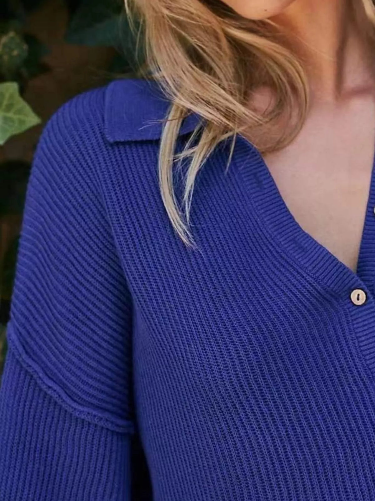 Ribbed Knit Long Sleeve Romper - Lilixa.store