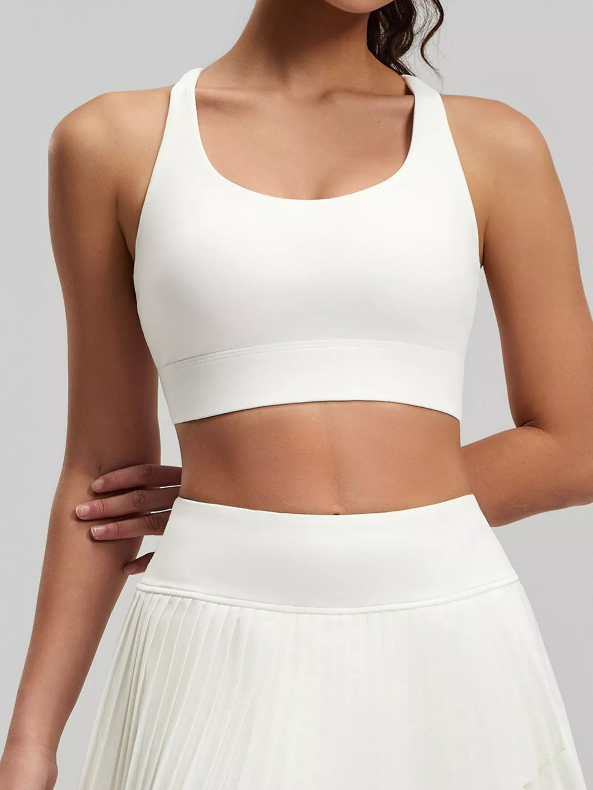 Scoop Neck Active Bra