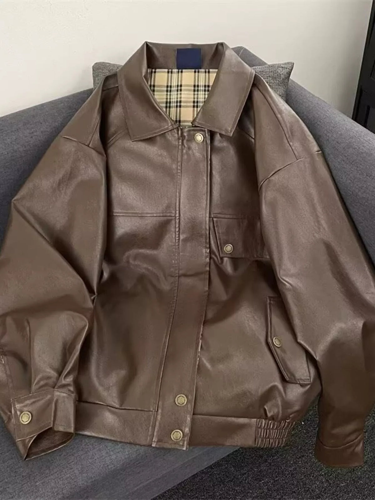 Men's Reversible Zip Up Jacket - Lilixa.store
