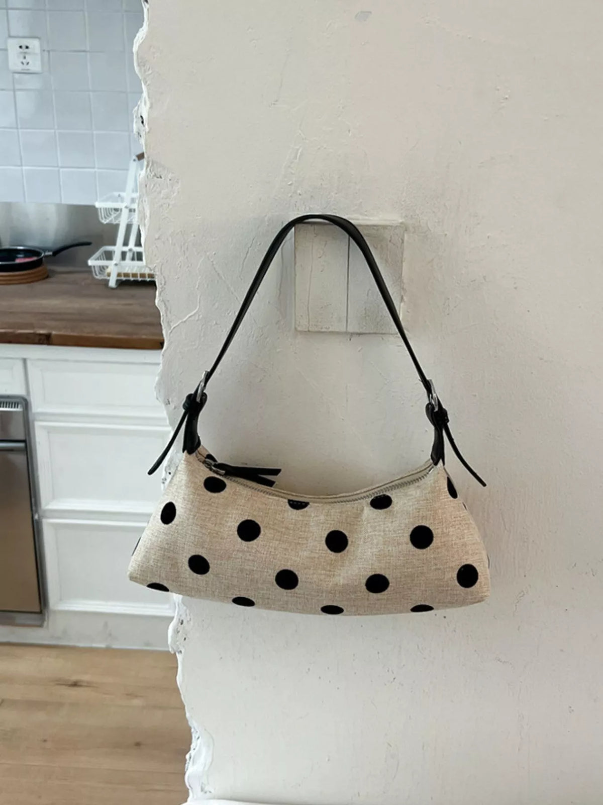 Polka Dot Crossbody Bag