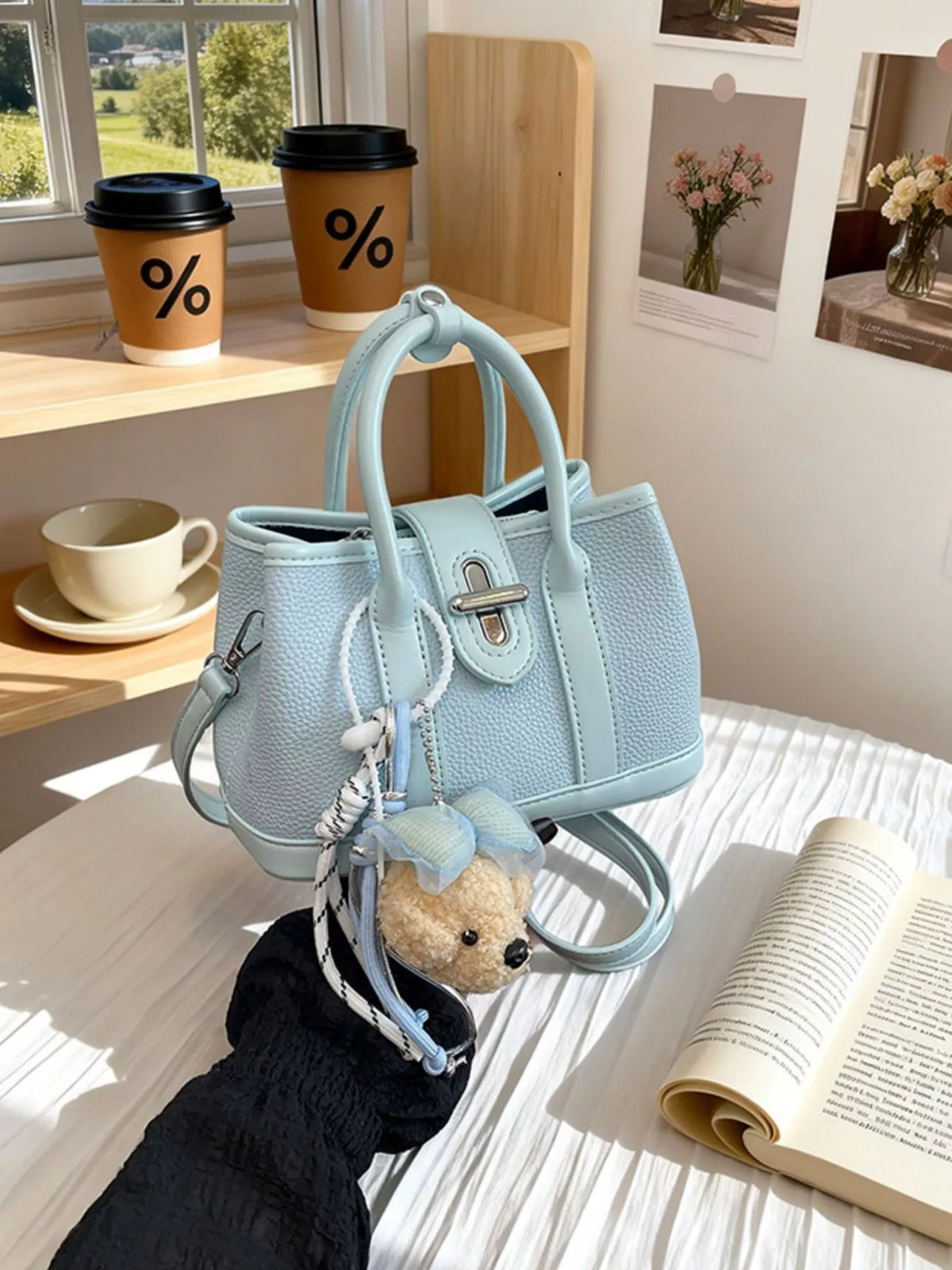 Top Handle Crossbody Bag