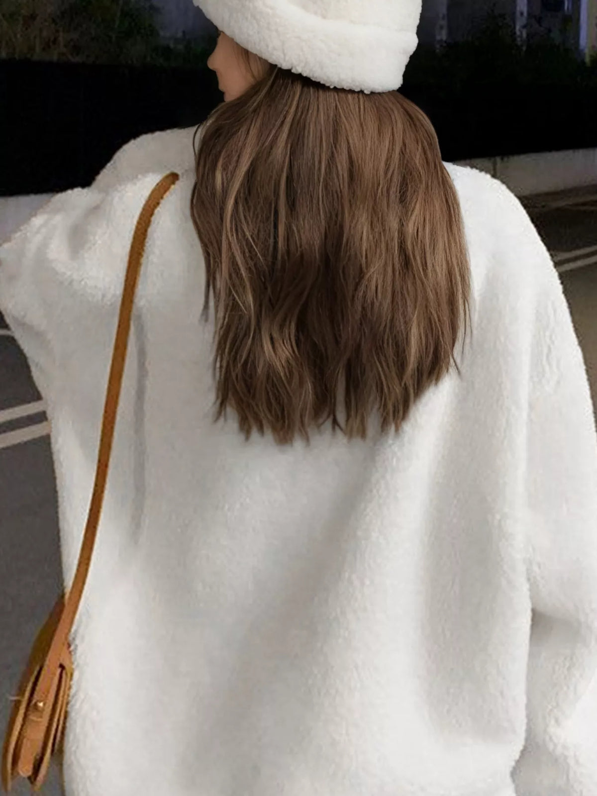Sherpa Fleece Zip Up Outerwear - Lilixa.store
