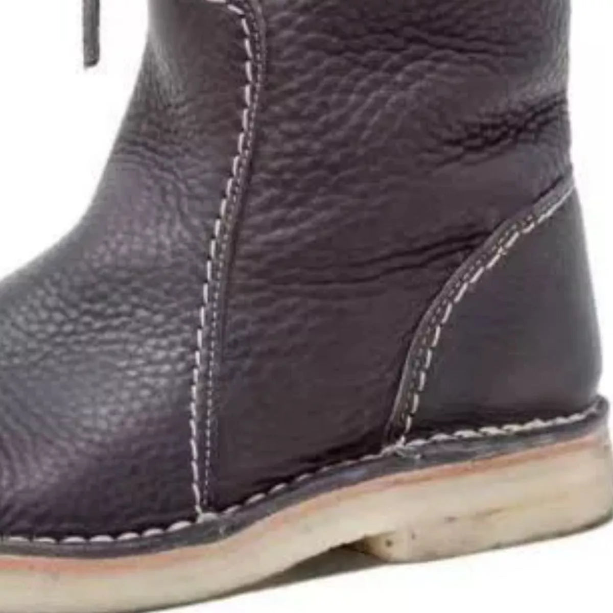 Round Toe Flats Boots - Lilixa.store