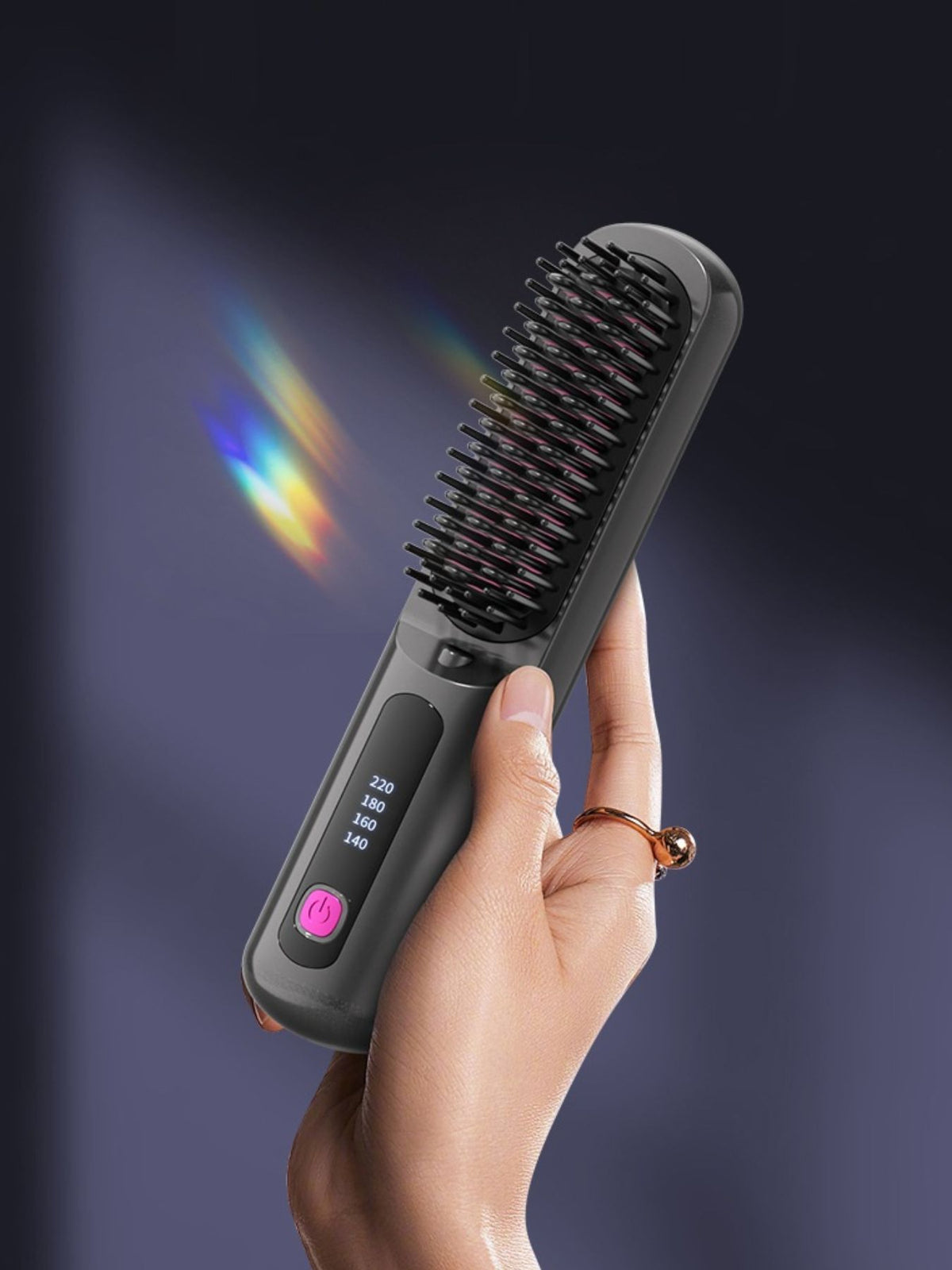 Portable Heated Hair Straightening Comb - Lilixa.store