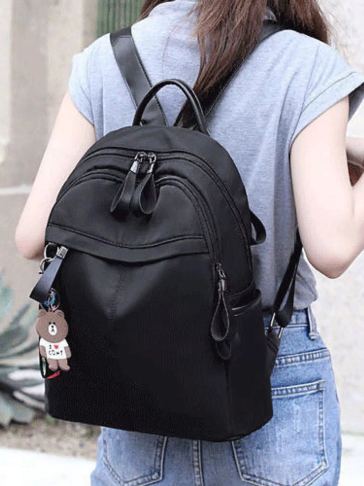 Lightweight Nylon Backpack Bag - Lilixa.store