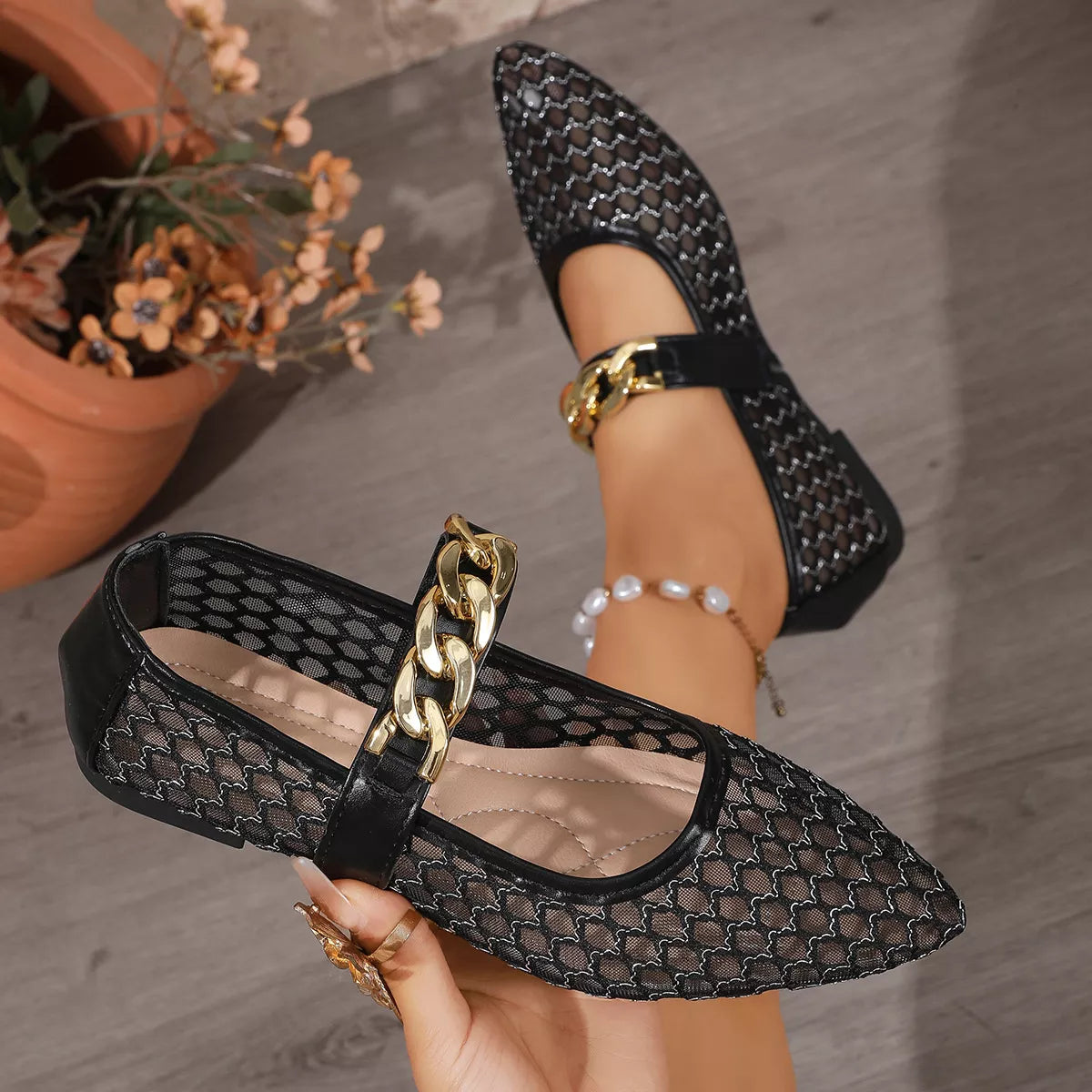 Point Toe Slip-Ons - Lilixa.store