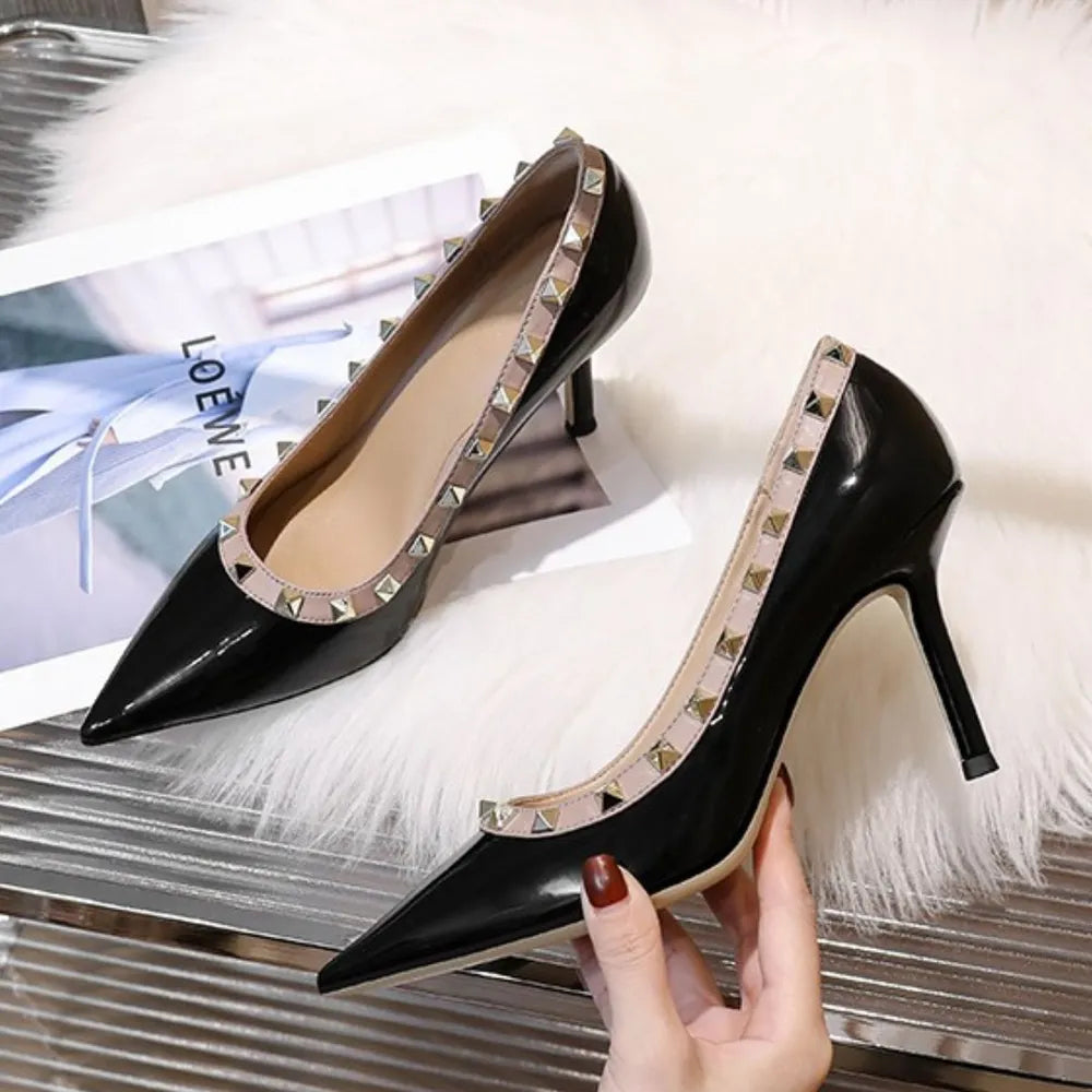 Point Toe Stiletto Pumps - Lilixa.store