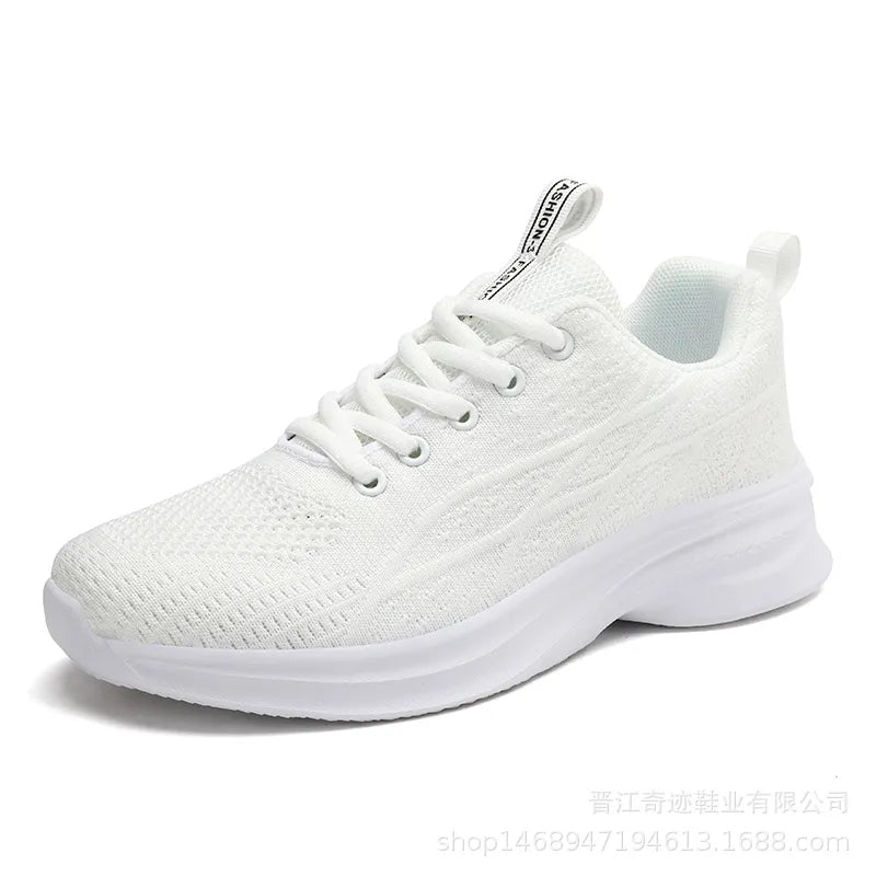 Breathable Mesh Lace Up Athletic - Lilixa.store