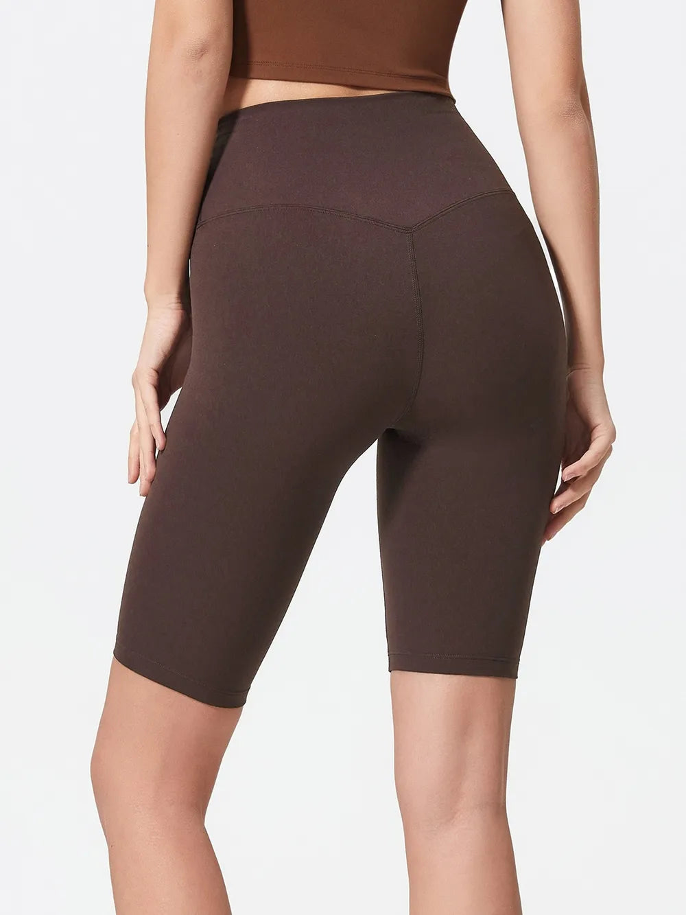 Millennia High Rise Wide Waistband Active Shorts - Lilixa.store