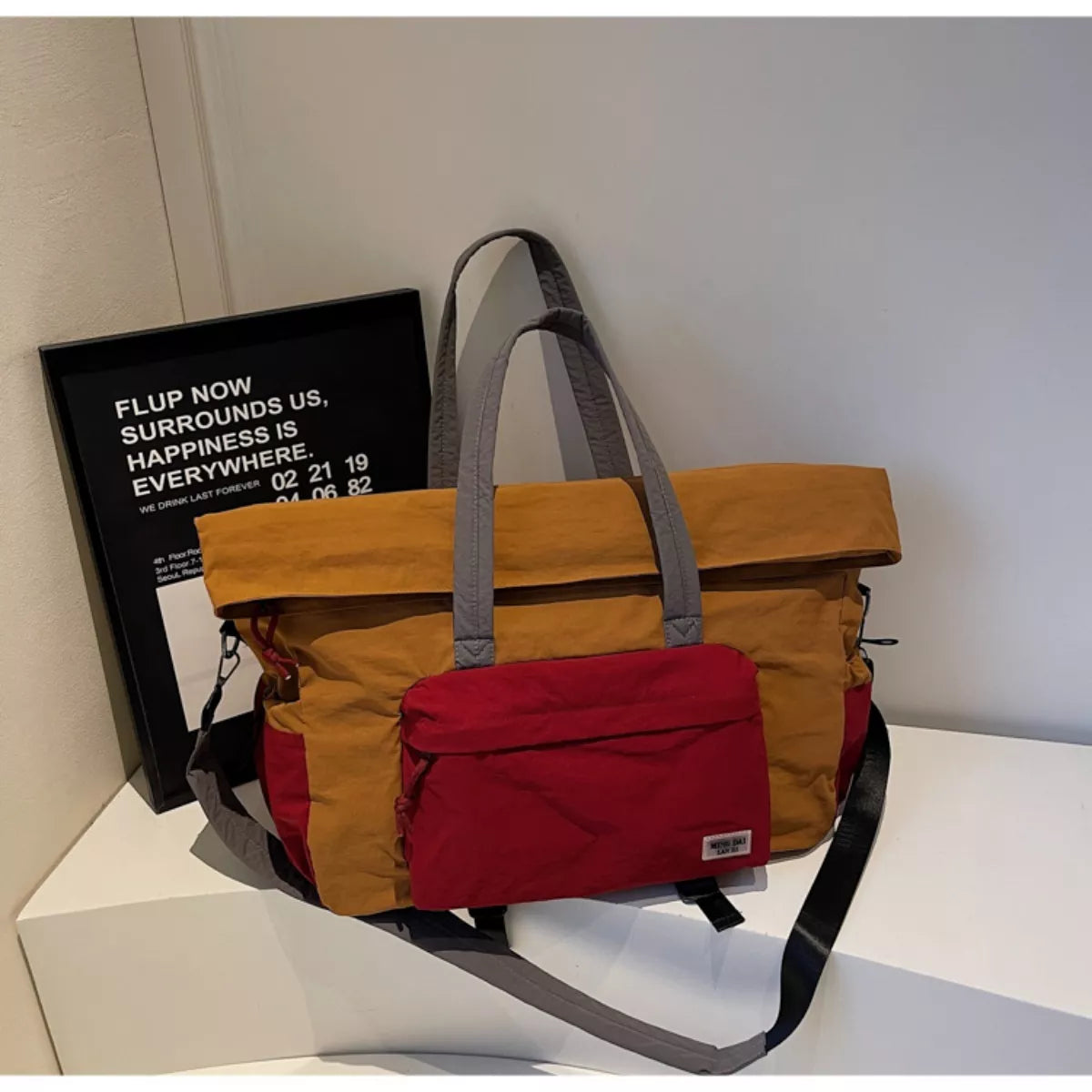 Color Block Travel Bga - Lilixa.store
