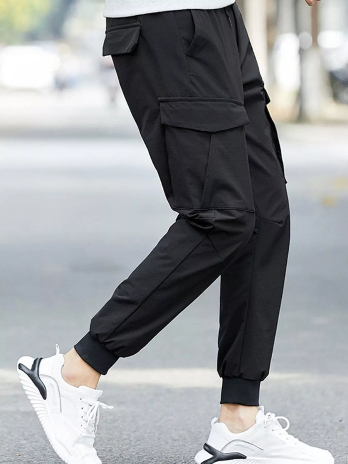 Men's Plus Size Lightweight Cargo Pants